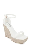 Journee Collection Olesia Tru Comfort Espadrille Wedge Platform Sandal In White