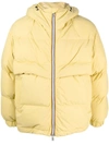 K-way R&d Clauden 2.1 Down Jacket In Yellow