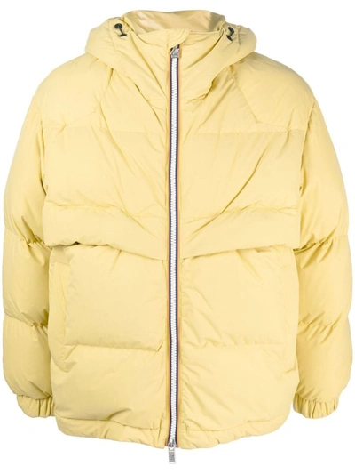 K-way R&d Clauden 2.1 Down Jacket In Yellow