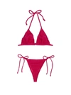 Reina Olga Concetta Beachwear Fuchsia In Fuchsia
