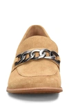 Söfft Nevara Suede Loafer In Hazel Wood