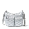 Baggallini Modern Everywhere Hobo Bag In Grey