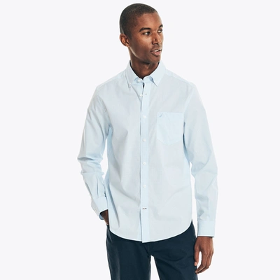 Nautica Mens Wrinkle-resistant Plaid Wear To Work Shirt In Multi