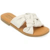 Journee Collection Women's Tru Comfort Foam Kianna Sandal In White