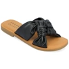 Journee Collection Collection Women's Tru Comfort Foam Kianna Sandal In Black