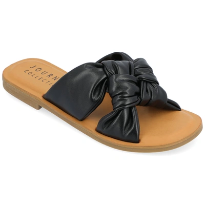 Journee Collection Collection Women's Tru Comfort Foam Kianna Sandal In Black