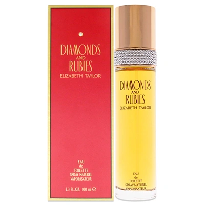 Elizabeth Taylor Diamonds And Rubies By  For Women - 3.3 oz Edt Spray In Pink