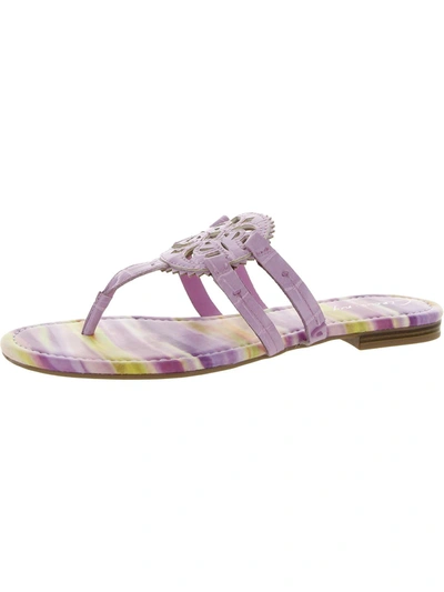 Circus By Sam Edelman Canyon Womens Thong Flat Sandals In Multi