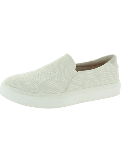 Dr. Scholl's Nova Womens Laceless Slip On Fashion Sneakers In White