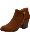 Style & Co Masrinaaf Womens Zipper Block Heel Booties In Multi