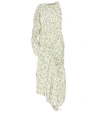 MARNI FLORAL-PRINTED COTTON DRESS,P00246292