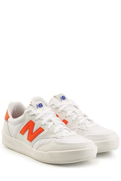 New Balance 300 Revlite Trainers With Leather In White | ModeSens