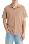 Nn07 Ross Short Sleeve Polo Shirt In Nougat
