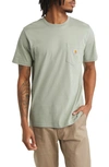 Carhartt Logo Pocket T-shirt In Yucca