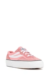 Superga 3041 Revolley Colorblock Platform Sneaker In Pink-white