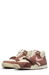 Nike Air Trainer 1 Sneakers Dark Pony / Soft Pink In Brown