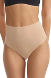 Commando Classic High Rise Thong In Beige