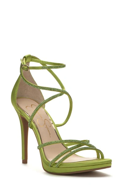 Jessica Simpson Jaeya Sandal In Peridot Matsat