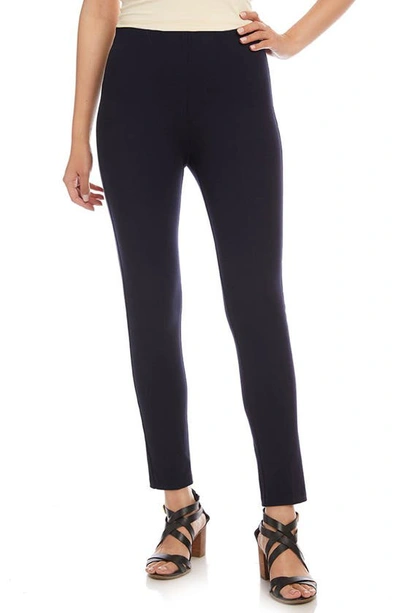 Karen Kane Petite Piper Knit Skinny Pants In Nocolor