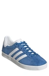 Adidas Originals Gazelle 85 Sneaker In Bluebird/ White/ Gold Metallic