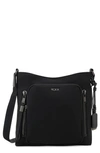 Tumi Voyageur Tyler Crossbody In Black/ Gunmetal