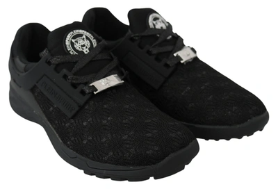 Plein Sport Polyester Runner Beth Sneakers Women's Shoes In Black