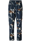 GANNI floral trousers,DRYCLEANONLY