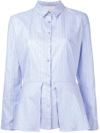 ELAIDI ELAIDI STRIPED SHIRT - BLUE,20PASSION11978865