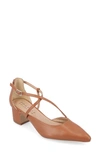 Journee Collection Galvinn Pump In Cognac
