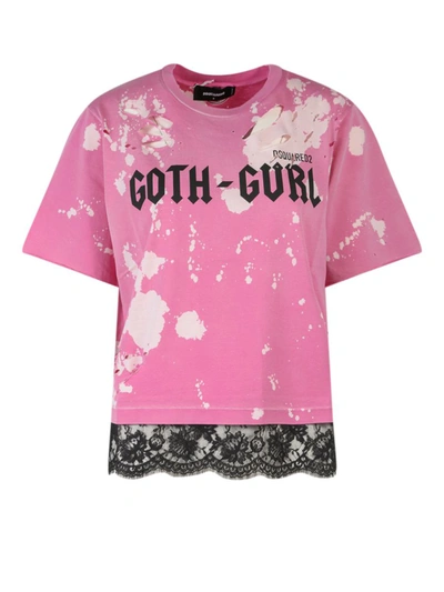 Dsquared2 T-shirt T-shirt In Pink