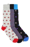 LORENZO UOMO COTTON BLEND CREW SOCKS