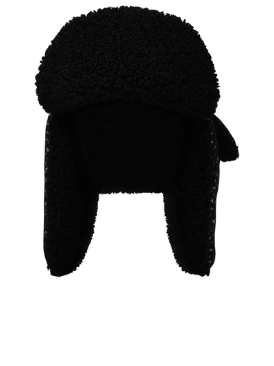 Ruslan Baginskiy Grey Wool Blend Ushanka Hat In Black