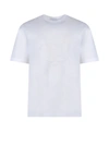 Ferragamo Crew Neck Cotton T-shirt In White