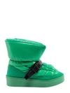 Khrisjoy Ankle Boots In Green Polyamide In Green