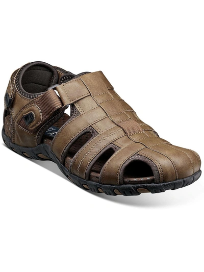 NUNN BUSH RIO BRAVO MENS FISHERMAN CUT-OUT FISHERMAN SANDALS