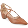 Journee Collection Collection Women's Galvinn Pumps In Brown