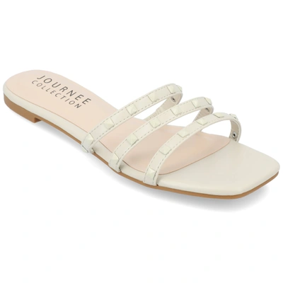 Journee Collection Women's Tru Comfort Foam Camarie Sandal In Beige