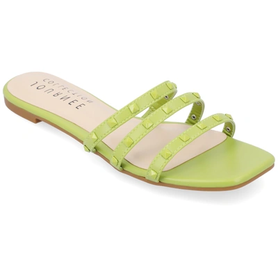 Journee Collection Collection Women's Tru Comfort Foam Camarie Sandal In Green