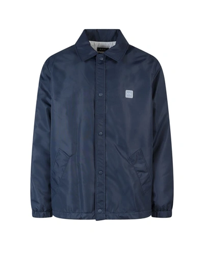 Apc A.p.c. Jacket In Blue