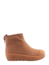 Bally Camel Brown Leather Boots In Brown