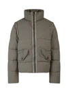 Ten C Austral Down Vest In Green