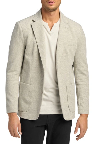 Good Man Brand Knit Sport Coat In Frost Grey