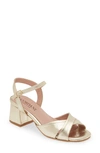 Cordani Buffy Espadrille Platform Sandal In Platino