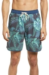 Fair Harbor Men's 8" Evergreen Anchor Swim Shorts In Multi