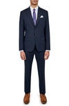 Wrk Slim Fit Performance Suit In Multi
