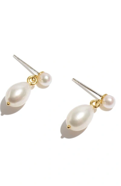 Madewell Jewelry Madewell Pearl Earrings Madewell Demi-Fine Bezel
