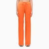 WOERA WOERA | ORANGE SILK TROUSERS,N1024SI/M_WOERA-OR_323-S