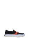 Marcelo Burlon County Of Milan Marcelo Burlon Man Sneakers Black Size 7 Textile Fibers