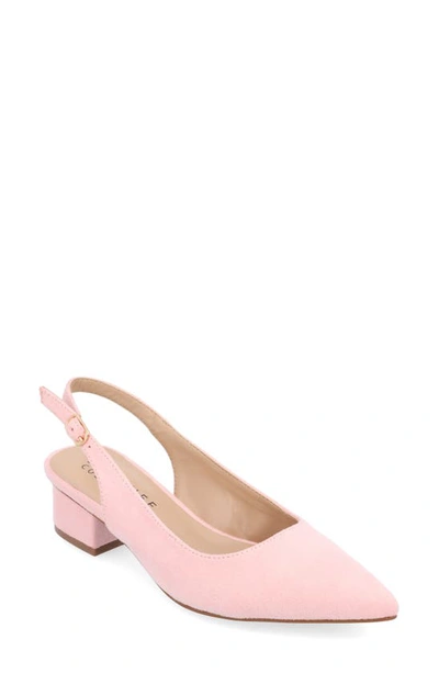 Journee Collection Sylvia Slingback Pump In Pink