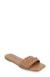 Journee Collection Collection Women's Tru Comfort Foam Sawyerr Sandals In Brown